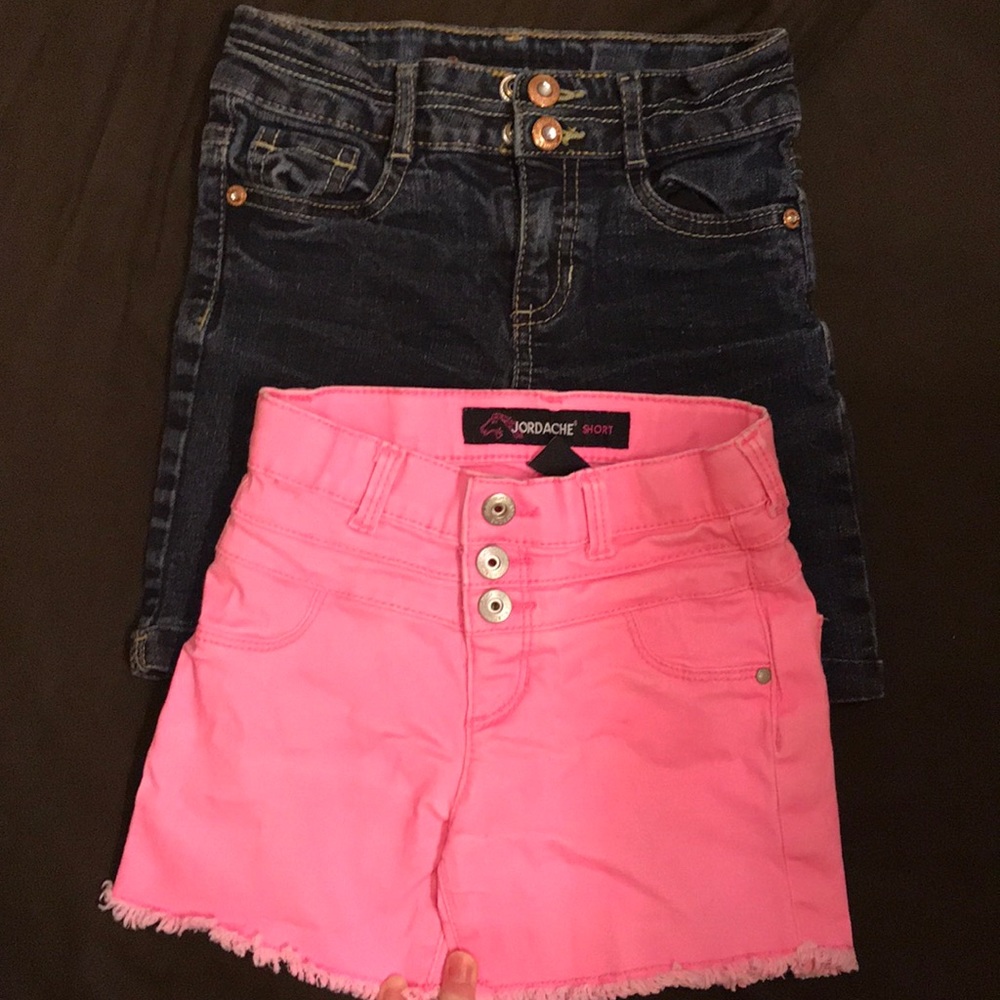 Jordache girls jean short bundle